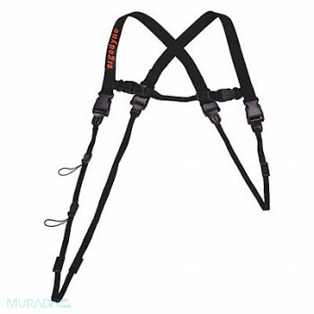 SQUIDS BY ERGODYNE Harness Black Large For Barcode Scanner, 60MK74