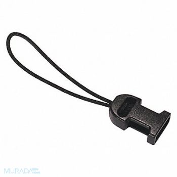 SQUIDS BY ERGODYNE Loop Attachment Black For Lanyard PK10, 60MK75