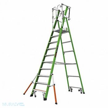 LITTLE GIANT Safety Cage Fiberglass 375 lb 10 ft., 60MM25