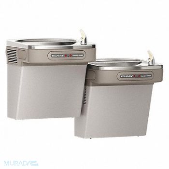 ELKAY Two-Level Drinking Ftn D 19in W 36 3/4in, 60NJ90