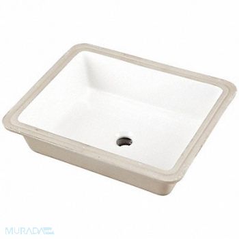GERBER Bathroom Sink 6-7/8 in Bowl Depth, 60NK32