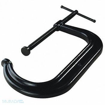 BESSEY C-Clamp 12 in Maximum Opening Black, 60PR78