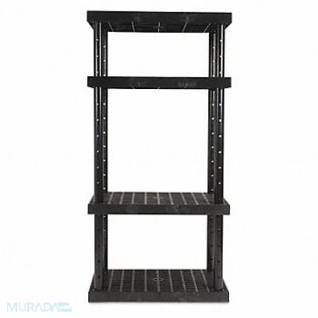 DURASHELF Plastic Shelving 36 in W Adjustable, 60PT17