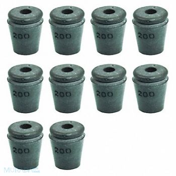 ACORN Flow Control Washer 3/8 in Dia Black, 60PT30