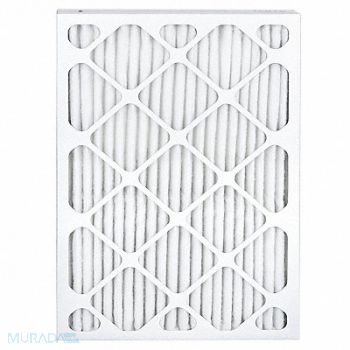 GRAINGER APPROVED Pleated Air Filter Panel 16x25x2 in., 60RD85