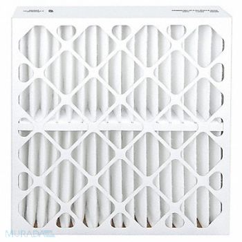 GRAINGER APPROVED Pleated Air Filter Panel 24x24x4 in., 60RD89