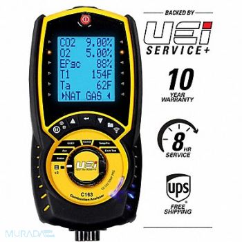 UEI TEST INSTRUMENTS Combustion Analyzer Resdental/Commrcial, 60RE47