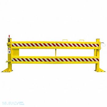 DEFENDER GATE Safety Gate Manual Steel 12 ft Gate W, 60RF93