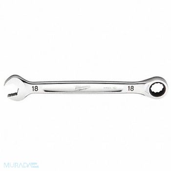 MILWAUKEE Ratcheting Combination Wrench, 60RJ44