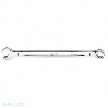 MILWAUKEE Combination Wrench 8 mm Length 5 1/2 in, 60RJ64