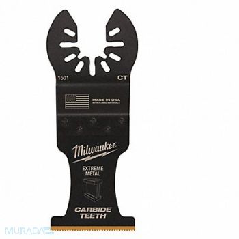 MILWAUKEE Oscillating Tool Blade 1 3/8 W 1 1/2 L, 60RK37