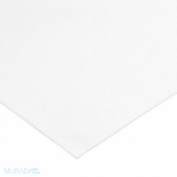 GRAINGER APPROVED PlasticFilm LDPE 72 x100ft 0.004 T White, 60TN06