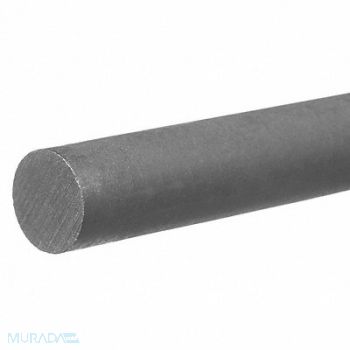 GRAINGER APPROVED Plastic Rod CPVC 1 Dia 1ftL Gray, 60TN62