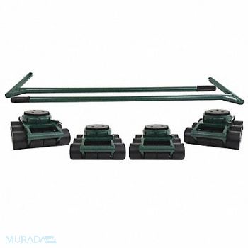 HILMAN ROLLERS Bull Dolly Kit 6 3/4 in L Deck, 60TR69