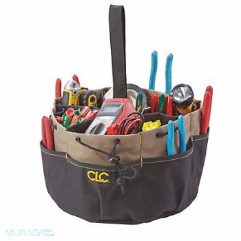 CLC Bucket Bag Polyester Straight Wall Black, 60UJ65