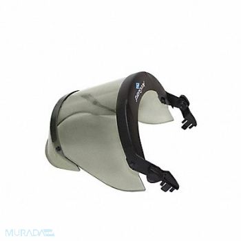 NATIONAL SAFETY APPAREL Faceshield with Slotted Adapter, 60UN45