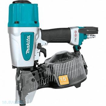 MAKITA Siding Coil Nailer 15 Deg 2-1/2, 60UP39