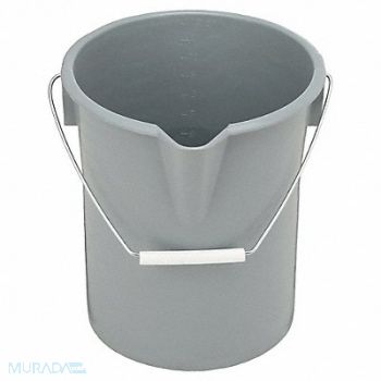 SKILCRAFT Bucket 3 gal Gray, 60VY40