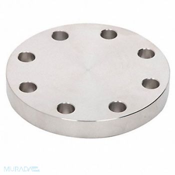 GRAINGER APPROVED Pipe Flange Blind Flange 304/304L SS, 60WK55