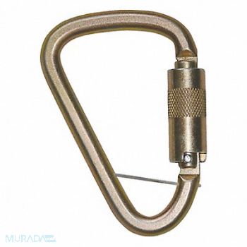 FALLTECH Carabiner Steel 1 in Gate Opening Bronze, 60XG54