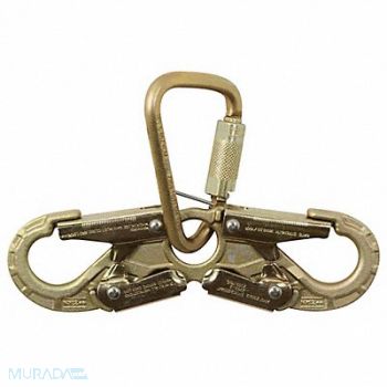 FALLTECH Carabiner Steel 2 1/4 in Gate Opening, 60XG55