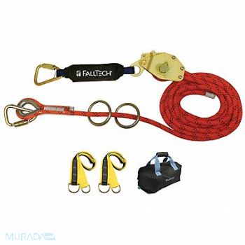 FALLTECH Temporary Horizontal Lifeline, 60XG92