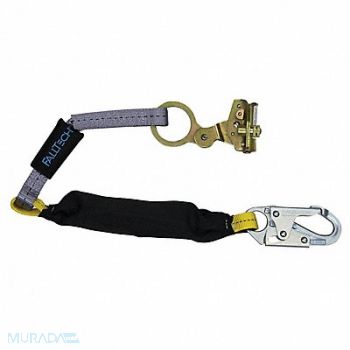 FALLTECH Rope Grab and Shock absorbing lanyard, 60XH22