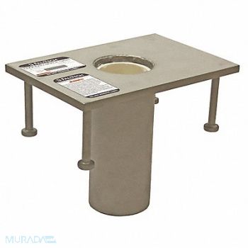 FALLTECH Permanent Sleeve SS Base Gray 9 in H, 60XH46