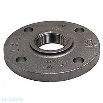 ANVIL Flange Threaded Cast Iron 2 Pipe Size, 60XZ02