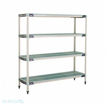 METRO Plastic Industrial Shelving, 60YU74