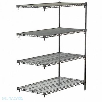 METRO Wire Shelving Shelf Metal Adjustable, 60YV29