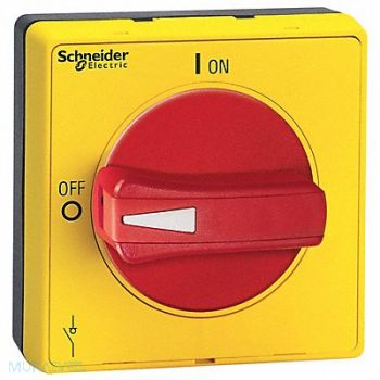 SCHNEIDER ELECTRIC Rotary Handle 2.56 H 2.20 D, 615A82