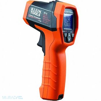 KLEIN TOOLS Infrared Thermometer Dual LCD 9V Battery, 616J64