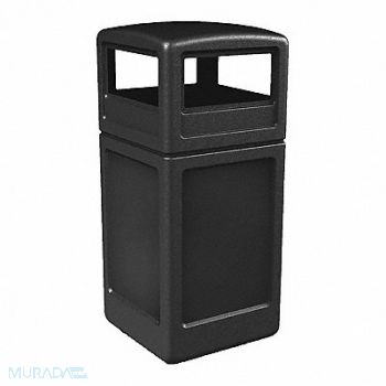 COMMERCIAL ZONE PRODUCTS Waste Container Dome Lid 42 gal Blk, 618L83