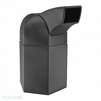 COMMERCIAL ZONE PRODUCTS Drive-Thru Waste Container 45 gal Blk, 618L98