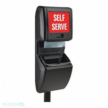 COMMERCIAL ZONE PRODUCTS Windshield Service Center 2.5 gal Black, 618M17