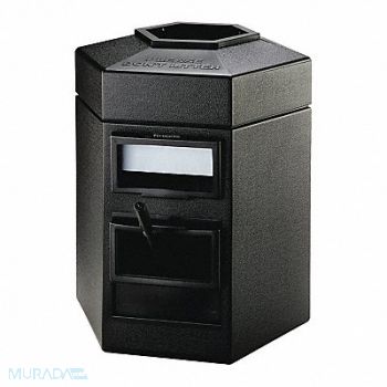 COMMERCIAL ZONE PRODUCTS Cayman 1 Waste/WSC Center Black, 618M22