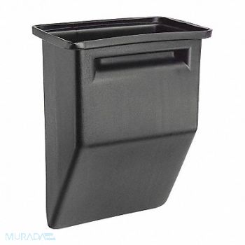 COMMERCIAL ZONE PRODUCTS Service Center Water Buckets 2 gal Black, 618M29