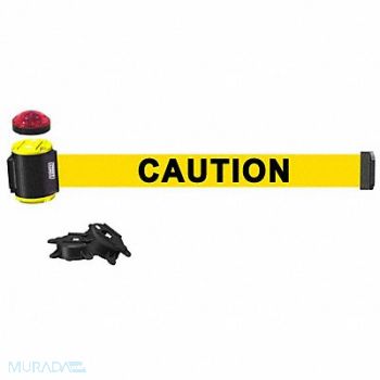 BANNER STAKES Magnetic Wall Mount Barrier w/Light, 61CT09