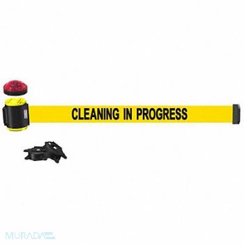 BANNER STAKES Magnetic Wall Mount Barrier w/Light, 61CT12