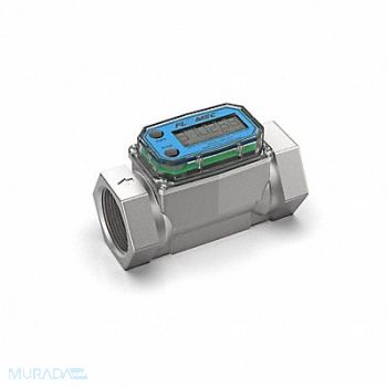 FLOMEC Electronic Flowmeter 1 1/2 FNPT 4.5 L, 61CT77