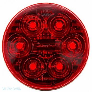 MAXXIMA LED Red 4 Round Stop/Tail/Turn, 61CU50