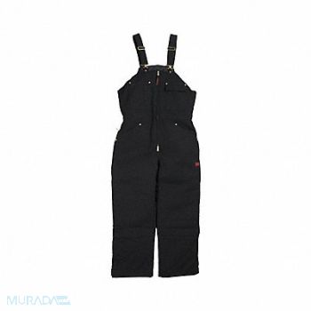 TOUGH DUCK Men s Cotton Duck Bib Overall 3XL Black, 61CV02
