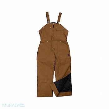 TOUGH DUCK Men s Cotton Duck Bib Overall 3XL Brown, 61CV07