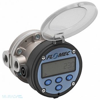 FLOMEC Electronic Flowmeter 1/2 FNPT 4.3 L, 61CV24