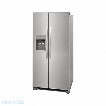 FRIGIDAIRE Refrigerator Side by Side Style SS, 61DC28