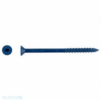 TAPCON Concrete Anchor Screw Flat 1/4 in PK100, 61DK06