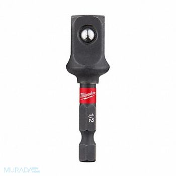 MILWAUKEE Socket Adapter Steel Male Input Drive, 61DK16
