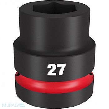 MILWAUKEE Standard Impact Socket Steel 27 mm, 61DN19