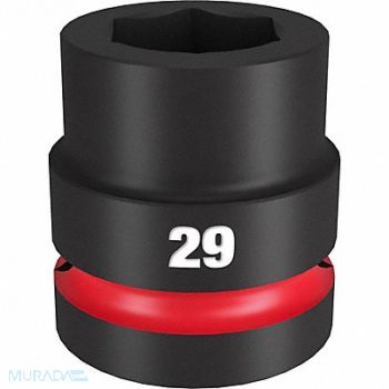MILWAUKEE Standard Impact Socket Steel 29 mm, 61DN21